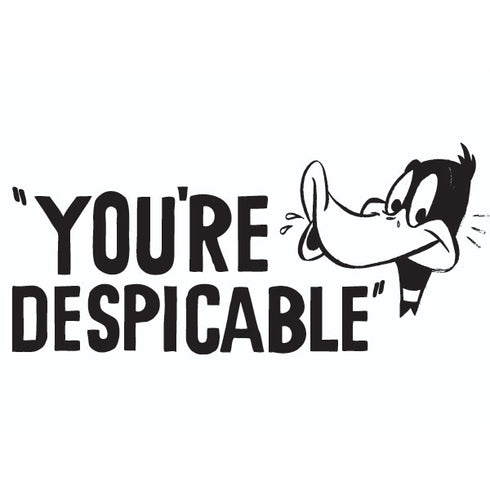 Looney Tunes Daffy Duck Youre Despicable Wii Remote Controller Skin